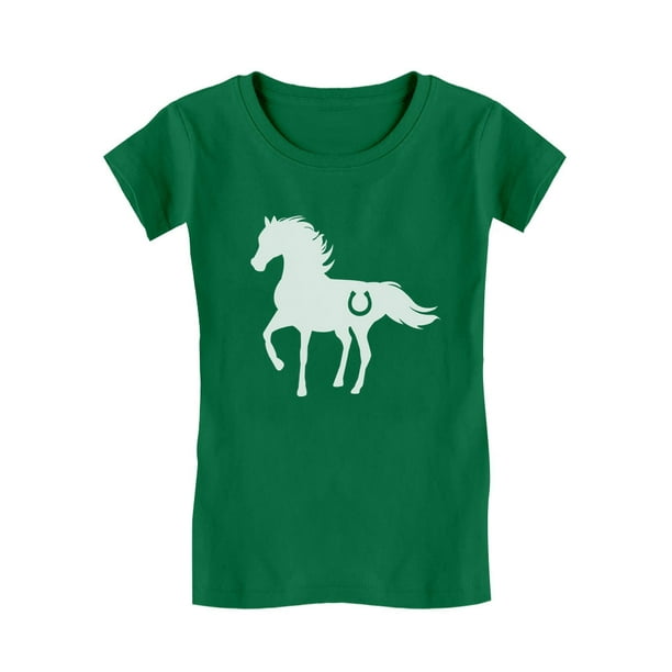 KEEP CALM AND TROT ON LADIES FITTED T-SHIRT HORSERIDING TSHIRT RIDING S-XXL